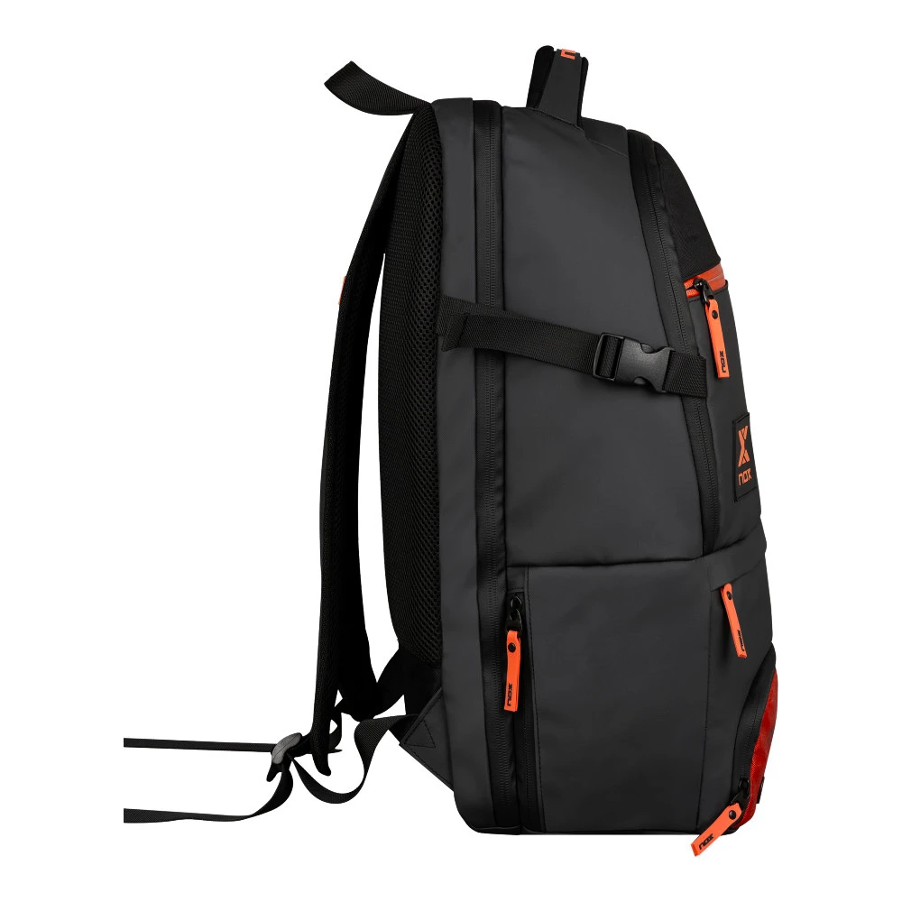 Rugzak voor rackets NOX   Luxury Open Series Black/Red Backpack