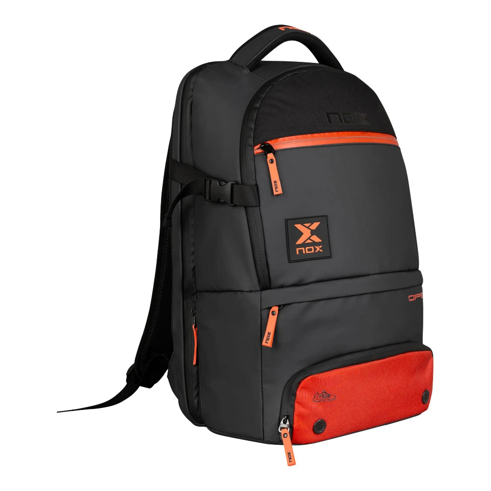 Rugzak voor rackets NOX   Luxury Open Series Black/Red Backpack