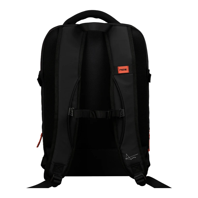 Rugzak voor rackets NOX   Luxury Open Series Black/Red Backpack