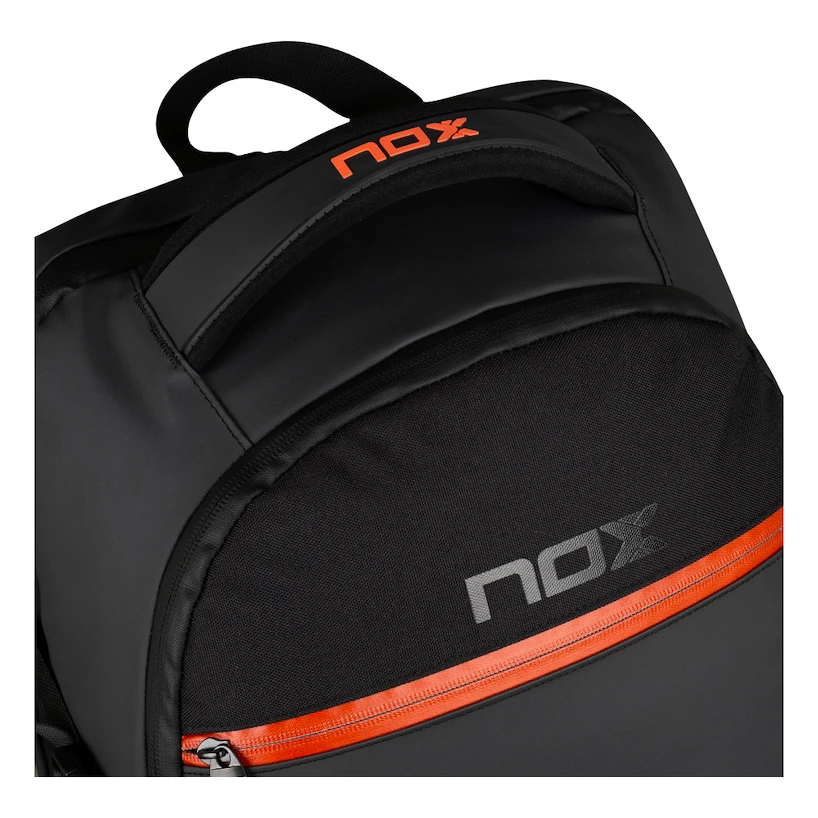 Rugzak voor rackets NOX   Luxury Open Series Black/Red Backpack