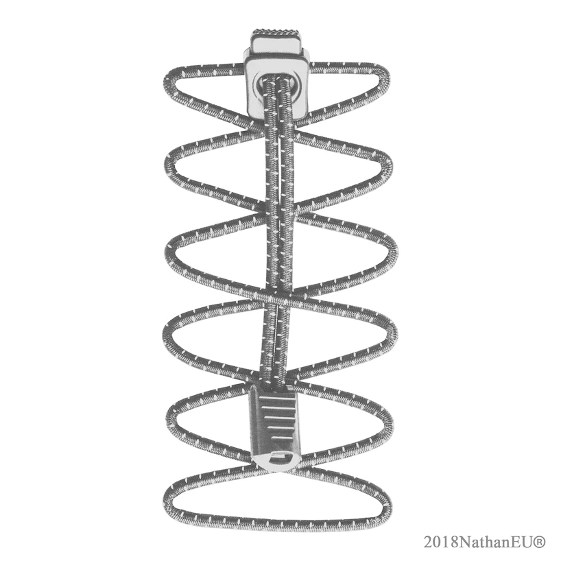 Schoenveters Nathan  Run Laces  Zwart