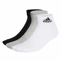 Sokken adidas  Cushioned Sportswear Ankle Socks 3 Pairs Grey/White/Black