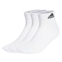 Sokken adidas  Cushioned Sportswear Ankle Socks 3 Pairs White