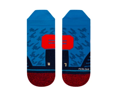 Sokken Stance  Divot Tab Blue