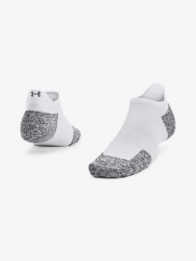 Sokken Under Armour  AD Run Cushion 1pk NS Tab-WHT  XL