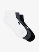Sokken Under Armour  Core Low Cut 3Pk-BLK  M