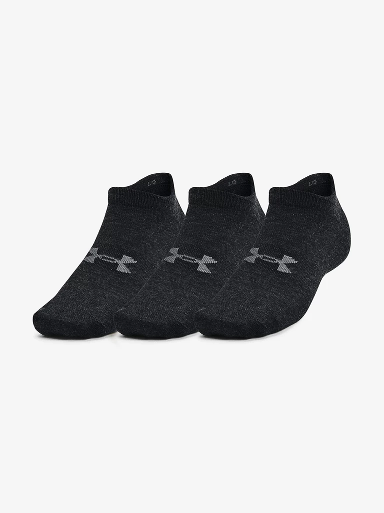 Sokken Under Armour  Essential No Show 3pk-BLK