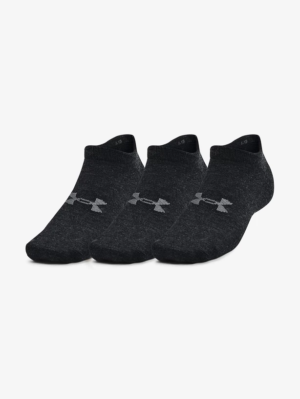 Sokken Under Armour  Essential No Show 3pk-BLK  M