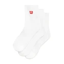 Sokken Wilson  Quarter Top Sock 3 Pack Bright White