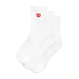 Sokken Wilson Quarter Top Sock 3 Pack Bright White