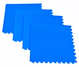 Spokey Scrab puzzelmat voor fitnessapparatuur 4 stuks blauw
