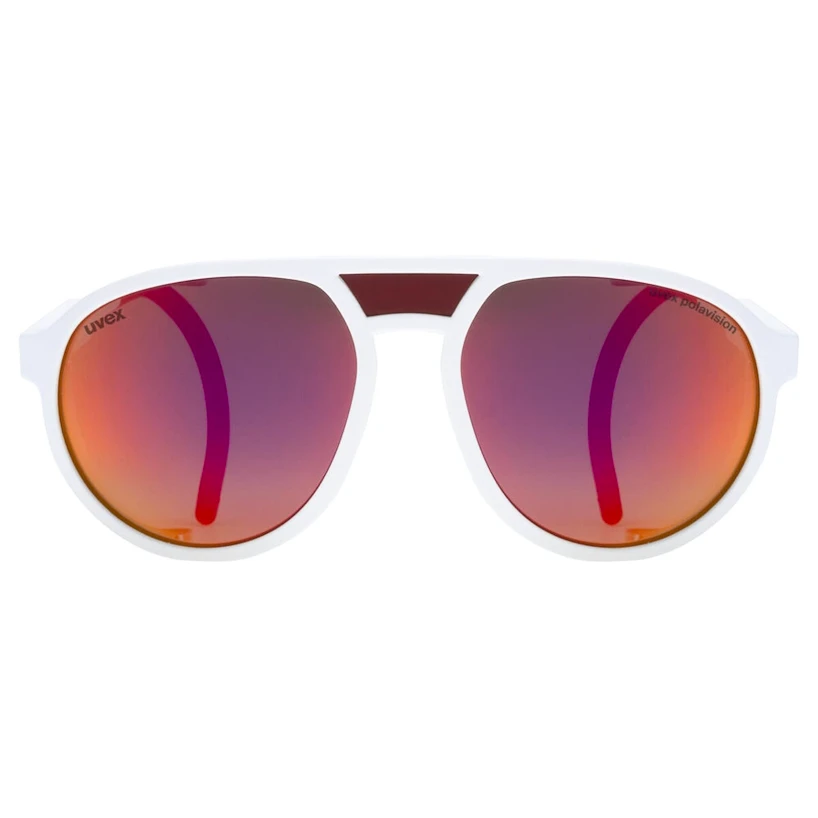 Sportbril Uvex  Mtn Classic P White Matt/Mir.Red (S5330358830)