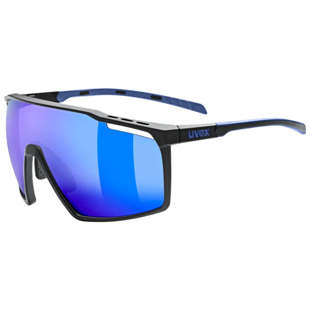 Sportbril Uvex  Mtn Perform Black-Blue M/Mir.Blue (S5330392416)