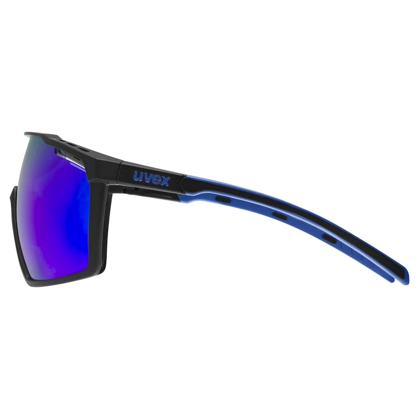 Sportbril Uvex  Mtn Perform Black-Blue M/Mir.Blue (S5330392416)