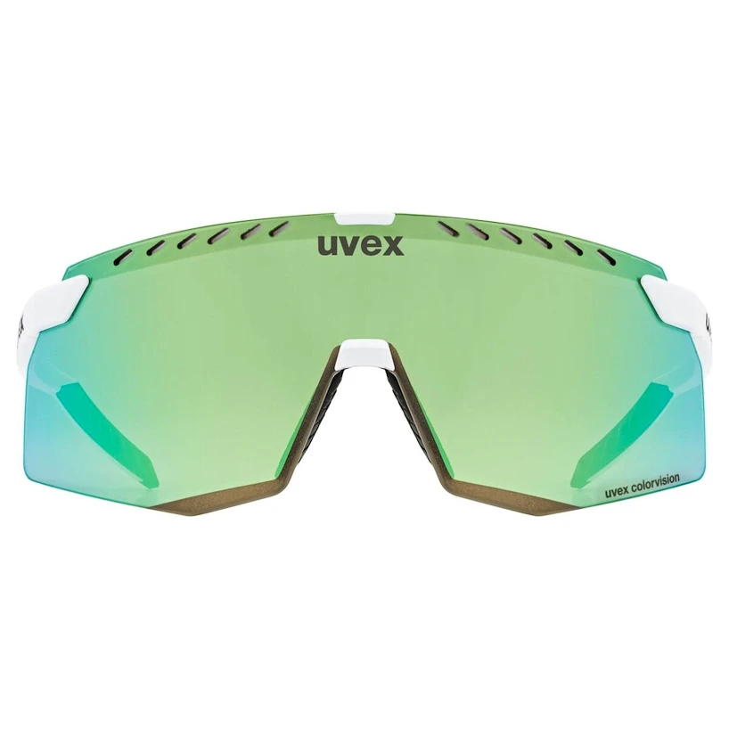 Sportbril Uvex  Pace Stage Cv White Matt/Mir. Green  (S5330528886)