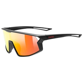 Sportbril Uvex Skyryse Jr. Black Matt/Mir.Red (S5330762216)