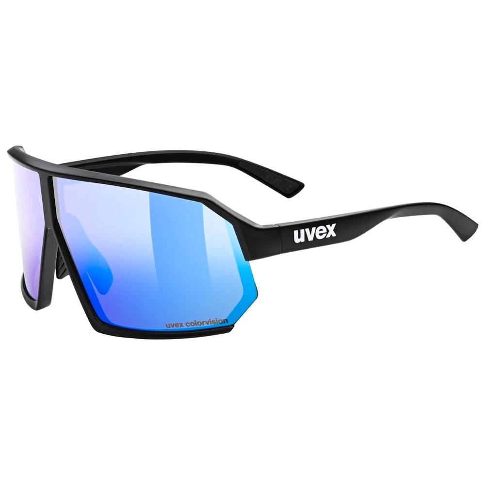 Sportbril Uvex  Sportstyle 237 Cv Black Matt/Mir.Blue (S5330862288)