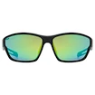 Sportbril Uvex  Sportstyle 806 Black Matt/Mir.Green (S5330872215)
