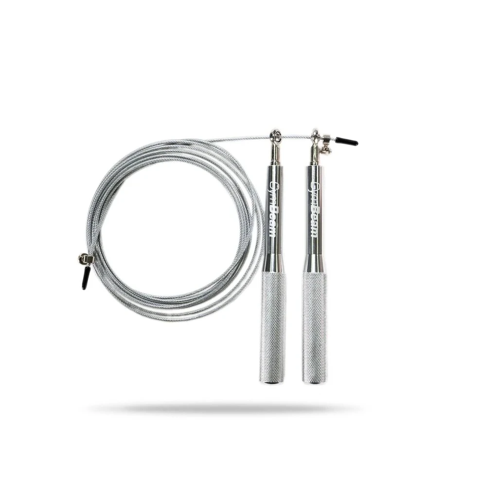 Springtouw GymBeam  Metal Jumping Rope Silver