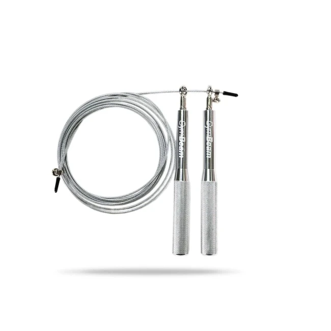 Springtouw GymBeam  Metal Jumping Rope Silver