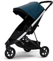Stadskinderwagen Thule Spring Aluminum/Majolica Blue