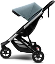 Stadskinderwagen Thule Spring Aluminum/Teal Melange