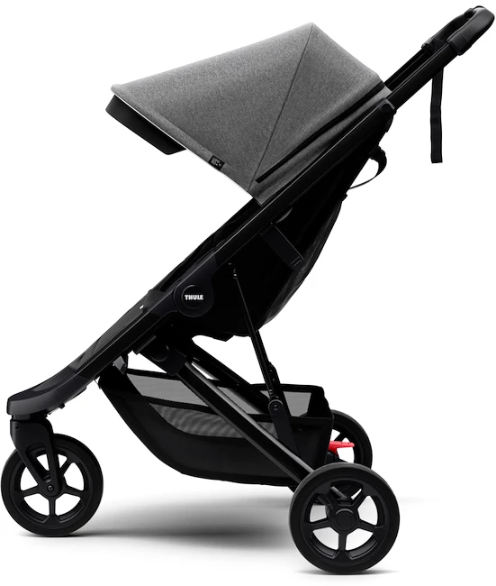 Stadskinderwagen Thule Spring Black/Grey Melange