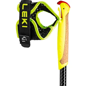 Stokken voor trail running Leki  Evotrail FX.One TA, black-neonyellow-dark anthracite 110 cm