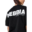 T-shirt Nebbia GYM ESSENTIALS Oversized T-shirt 381 black