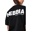 T-shirt Nebbia GYM ESSENTIALS Oversized T-shirt 381 black