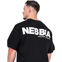T-shirt Nebbia GYM ESSENTIALS Oversized T-shirt 381 black