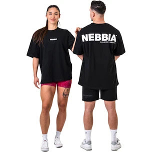 T-shirt Nebbia GYM ESSENTIALS Oversized T-shirt 381 black