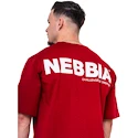 T-shirt Nebbia GYM ESSENTIALS Oversized T-shirt 381 red