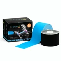 Tape BronVit  Sport kinesiology tape balení 2 x 6m – classic – černá + modrá