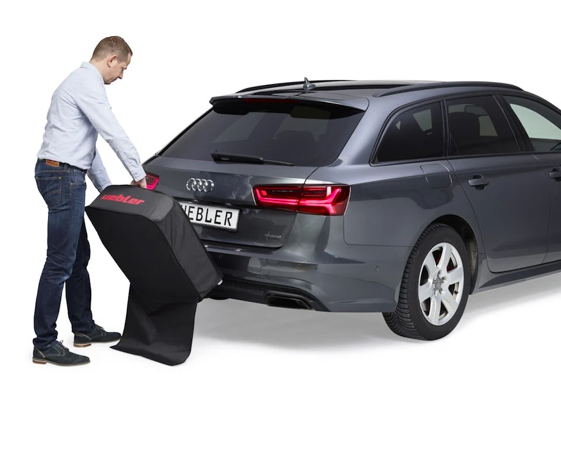 Tas voor fietsendrager Uebler  i31 Z (DC)