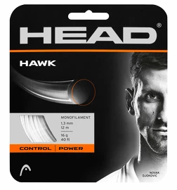 Tennis besnaring Head Hawk White 1.30 mm (12 m)