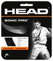 Tennis besnaring Head  Sonic Pro 17 Black 1.25 mm (12 m)