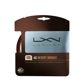 Tennis besnaring Luxilon 4G Desert Bronze 125 Set