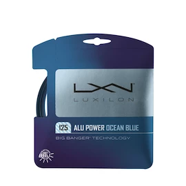 Tennis besnaring Luxilon Alu Power 125 Set Ocean Blue