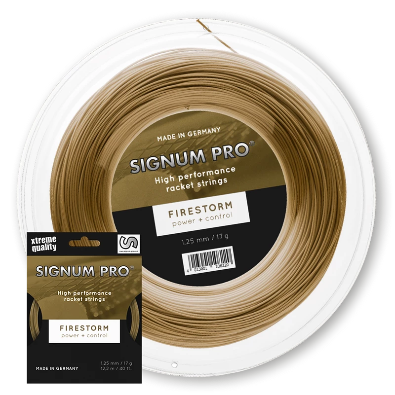 Tennis besnaring Signum Pro  Firestorm (200m)