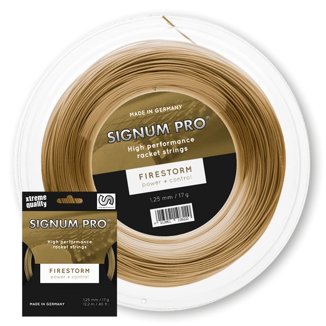Tennis besnaring Signum Pro  Firestorm (200m)