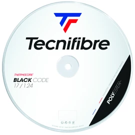 Tennis besnaring Tecnifibre Black Code 1,24 mm (200m)