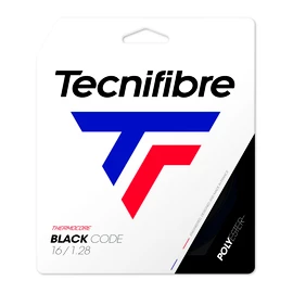 Tennis besnaring Tecnifibre Black Code 1,28 mm (12m)