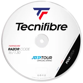 Tennis besnaring Tecnifibre Razor Code White (200 m)