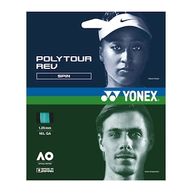 Tennis besnaring Yonex Poly Tour Rev Mint (12 m)