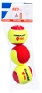 Tennisballen voor kinderen Babolat  Red Felt X3