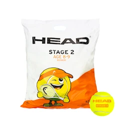 Tennisballen voor kinderen Head Stage 2 Orange 72B