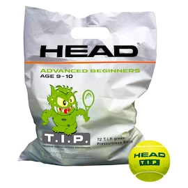 Tennisballen voor kinderen Head T.I.P. Green (72B)