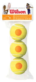 Tennisballen voor kinderen Wilson Starter Orange 3 St.