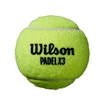 Tennisballen Wilson  Padel X3 Speed Ball Yellow